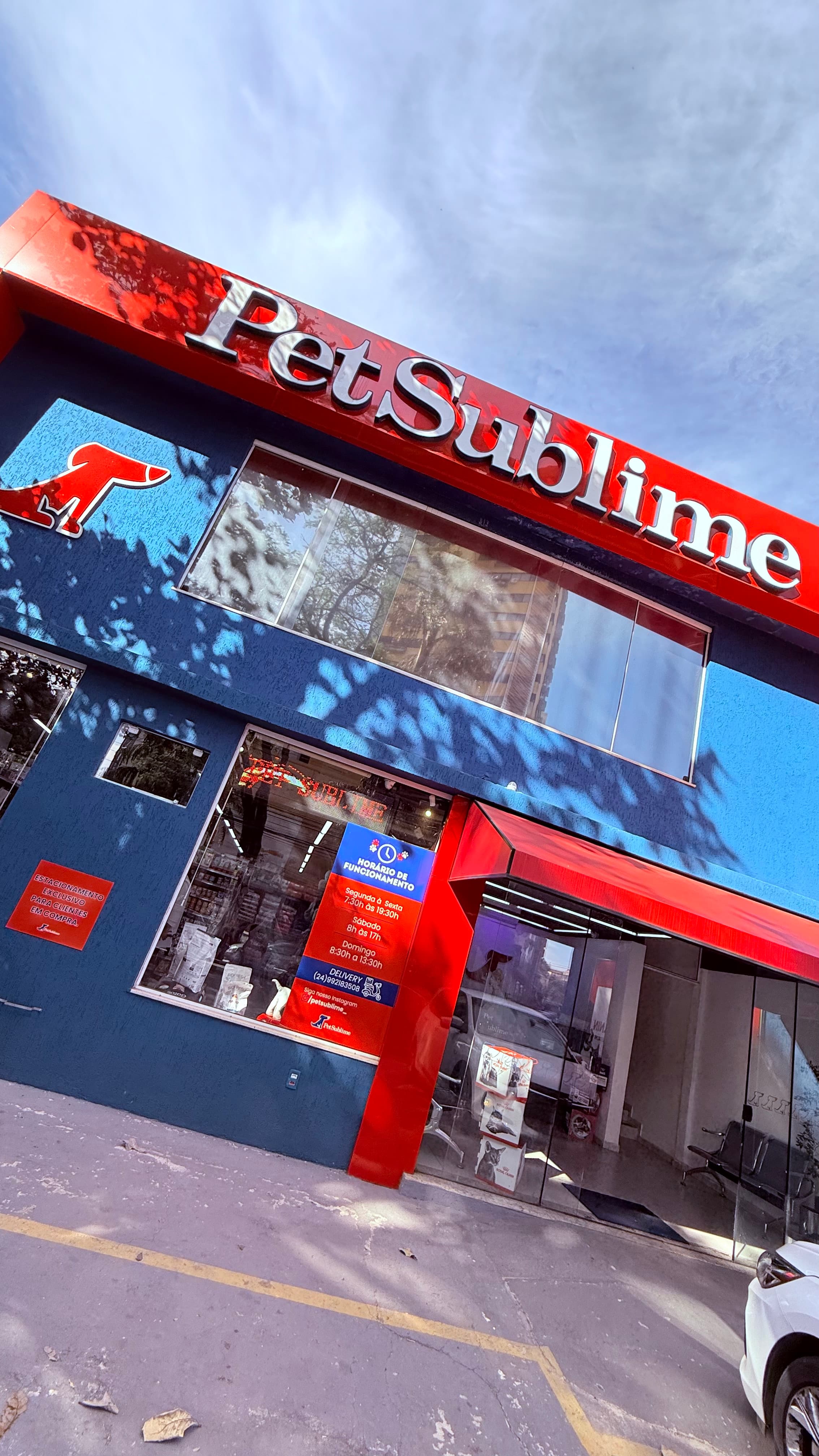 Momento real na Pet Sublime